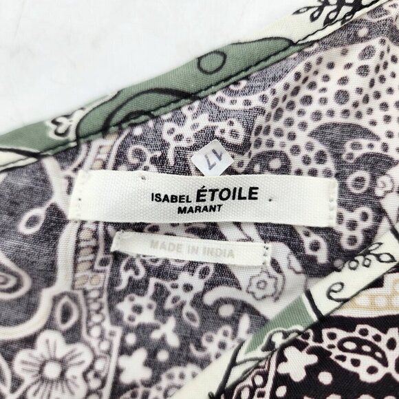 ISABEL MARANT Etoile NWOT Ht Carina One Shoulder Floral Print Top - Picture 8 of 9